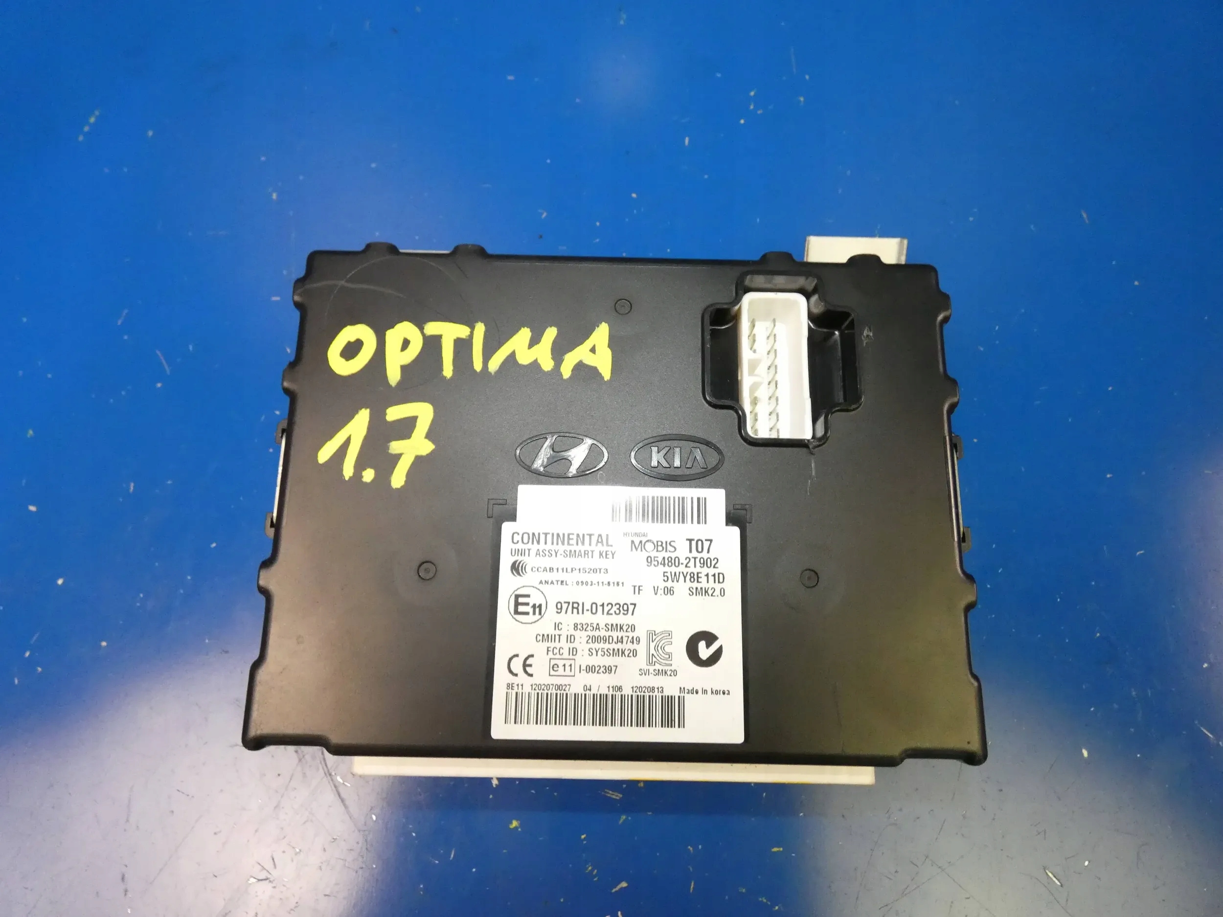 KIA OPTIMA III 3D modul Bedienteil SMART KEY