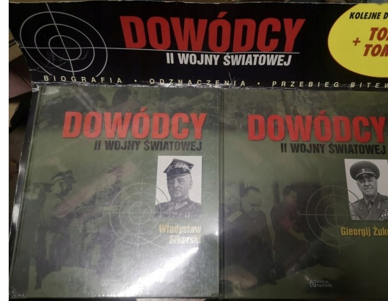 Dowódcy II wojny światowej Sikorski i Żukow 2 Tomy
