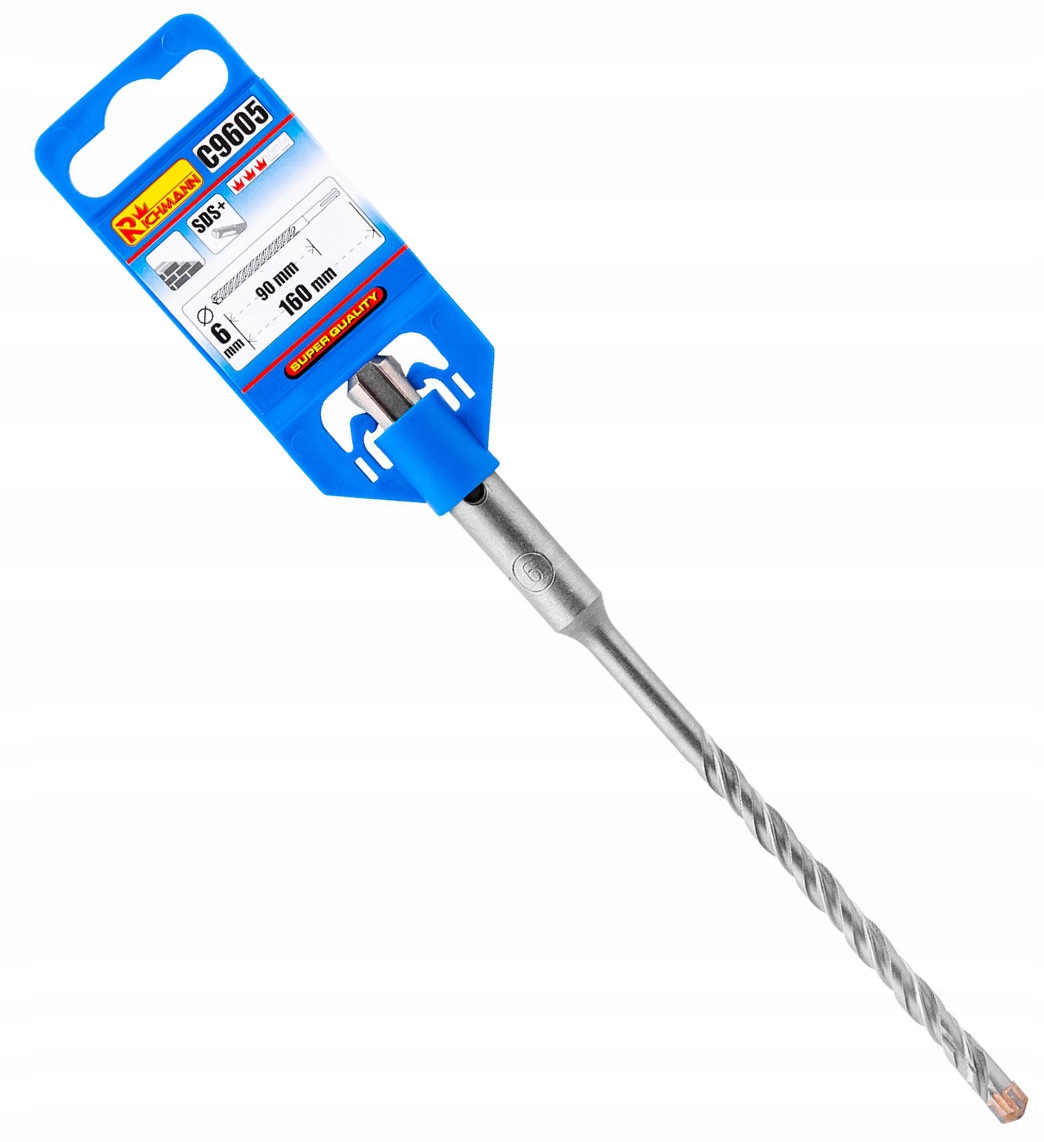 

Wiertło Do Betonu Sds+ 4-OSTRZOWE 6x160mm C9605