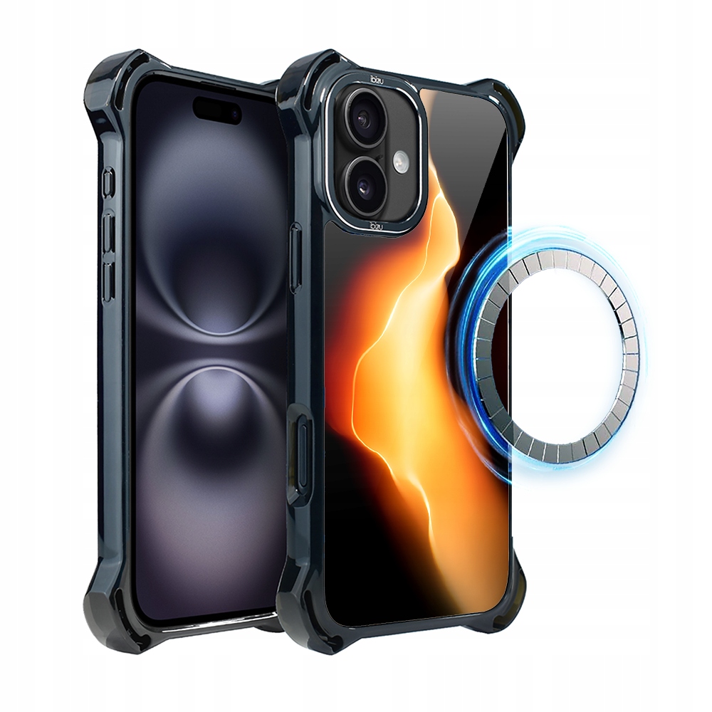 Pouzdro Ibizu DropGuard Ultra pro iPhone 16 s MagSafe, barva Eclipse