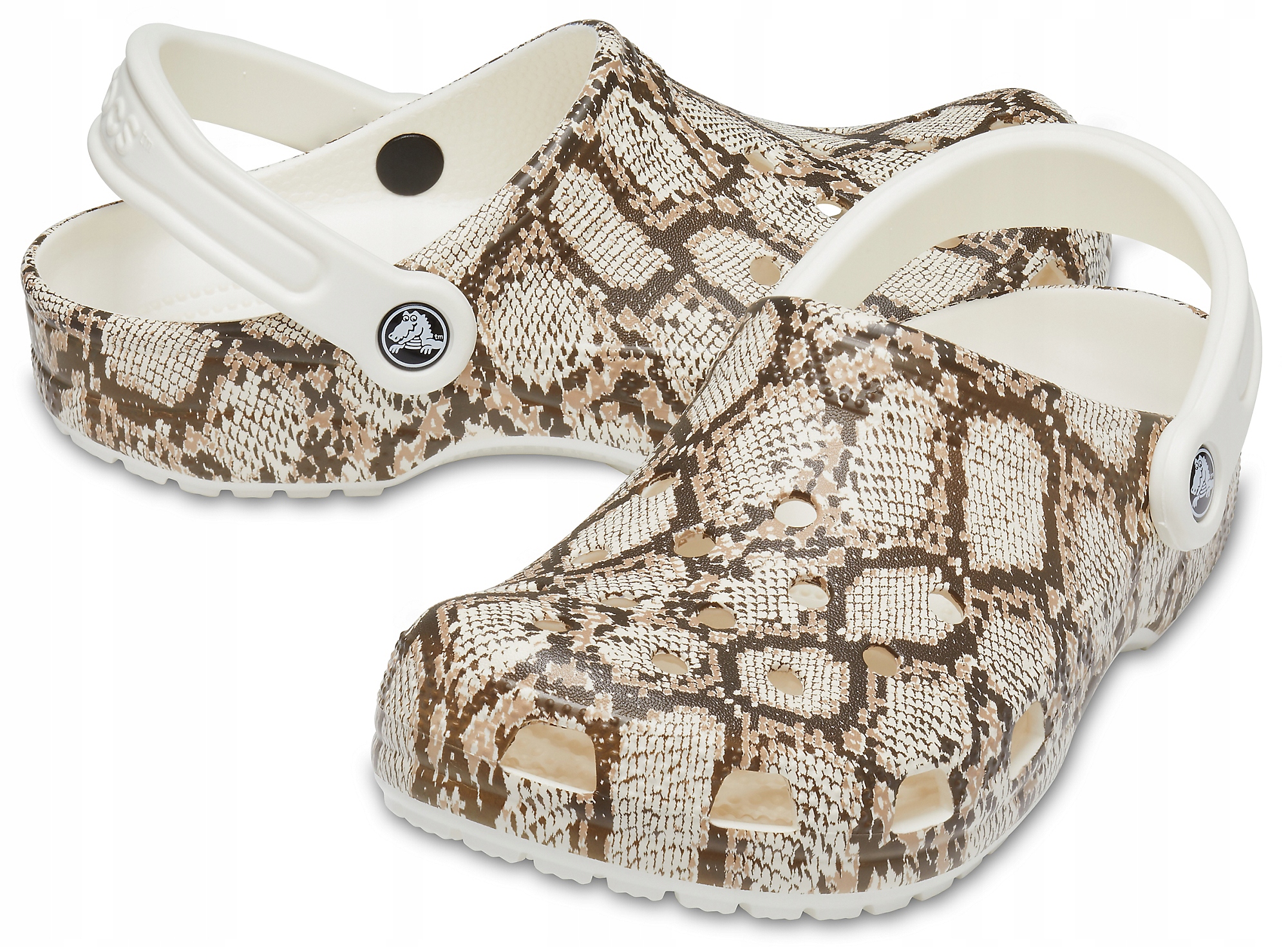 Snake Print Crocs Snakeskin Crocs Classic Snake Print 206480 M8W10