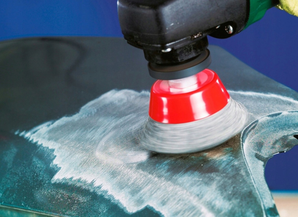 SZCZOTKA DRUCIANA 65 mm M14 DRUT STALOWY SKRĘCANY Kod producenta ft528101