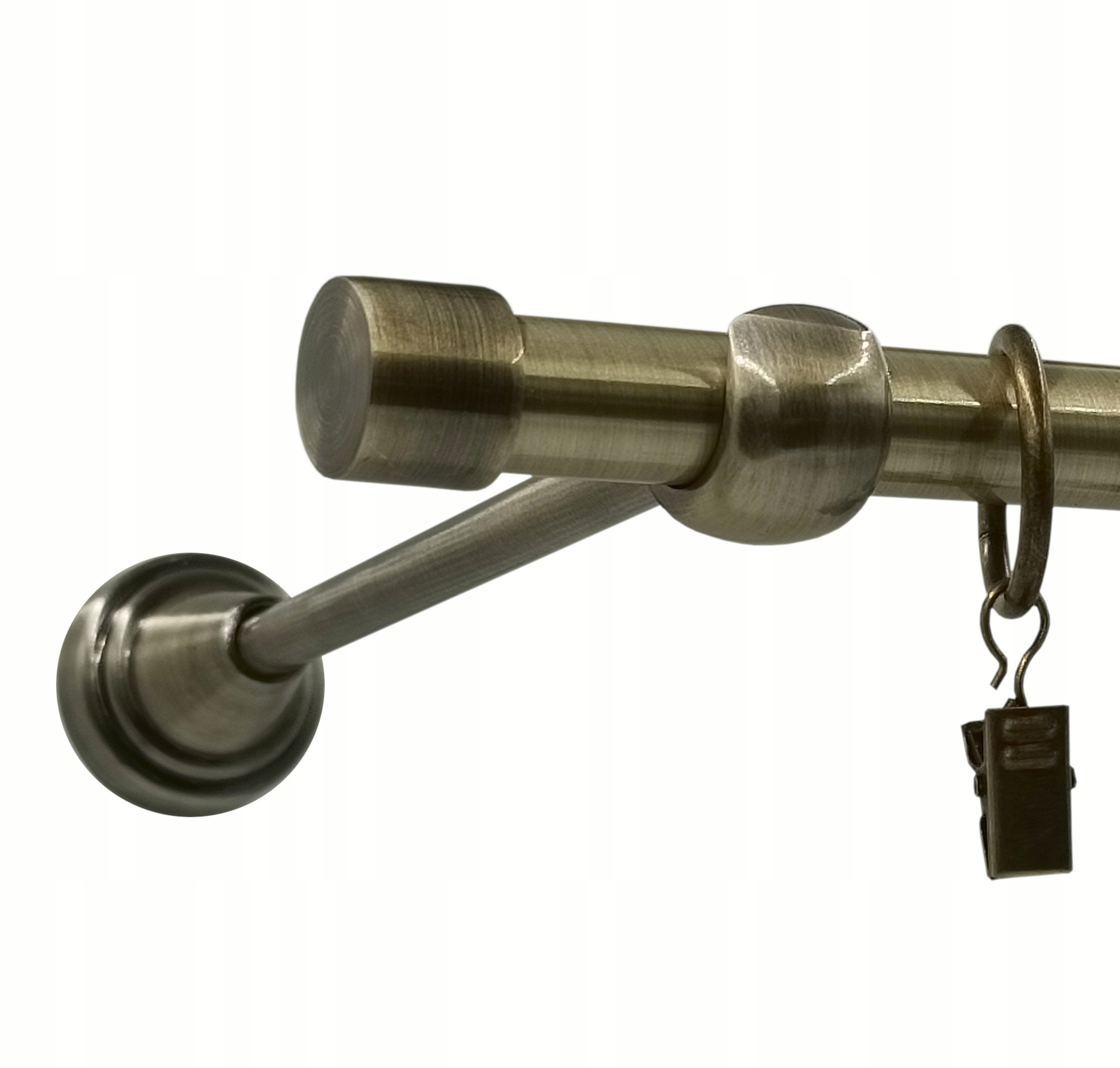 Jednoduchá Garnýž Zlato 16 mm Light Luna 320 cm