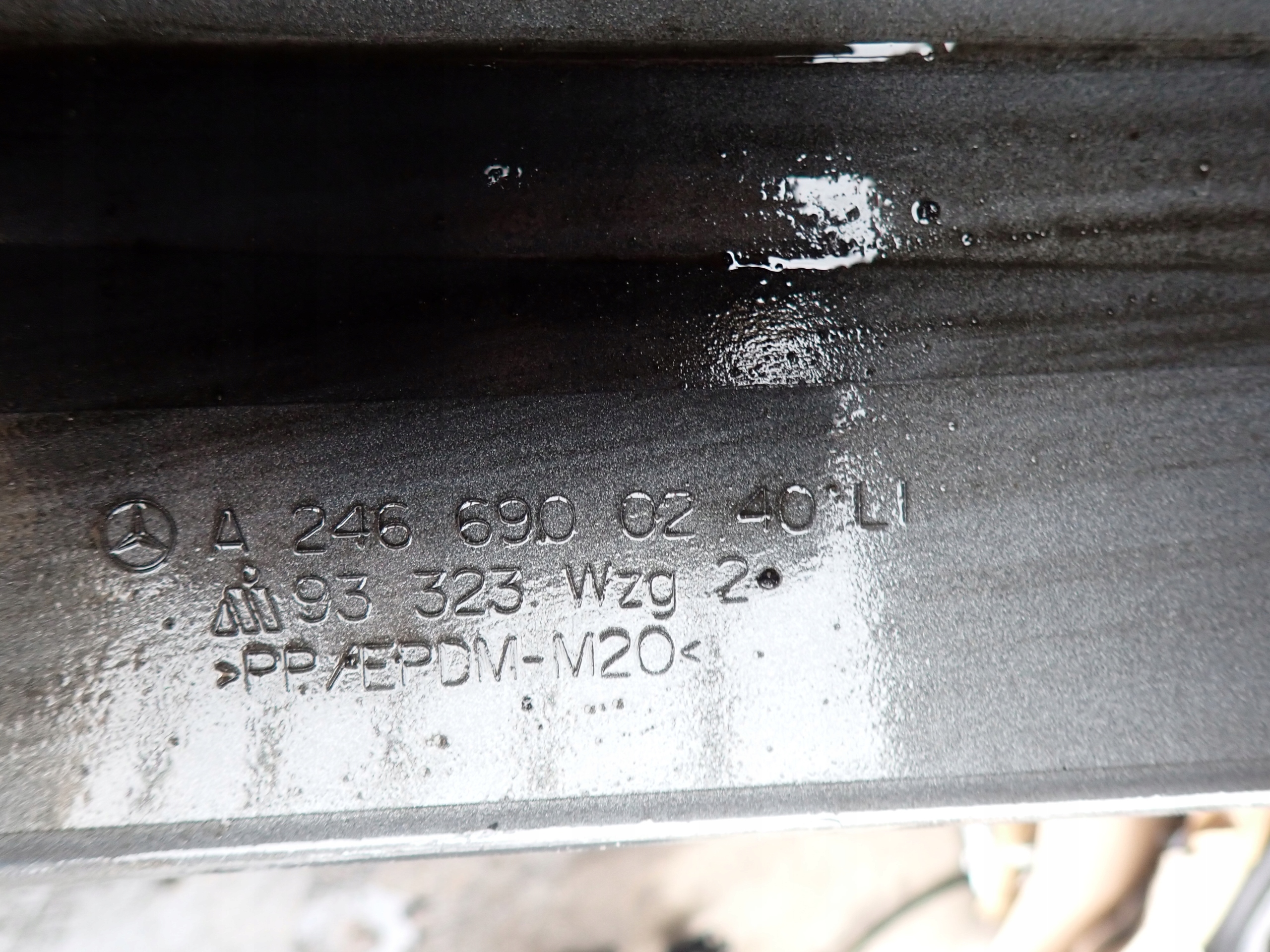 MERCEDES B KLASA W246 246 moulding threshold left