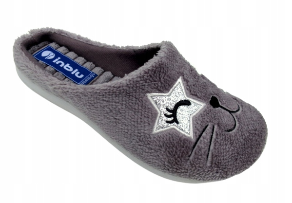 

Inblu Pantofle Domowe Frotka Kotek EC85 R.35