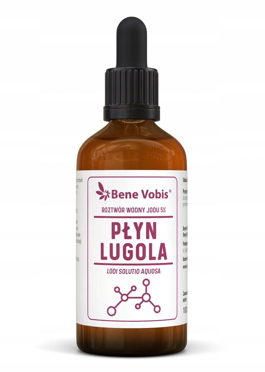 

Jod Czysty Płyn Lugola 5% 100 ml