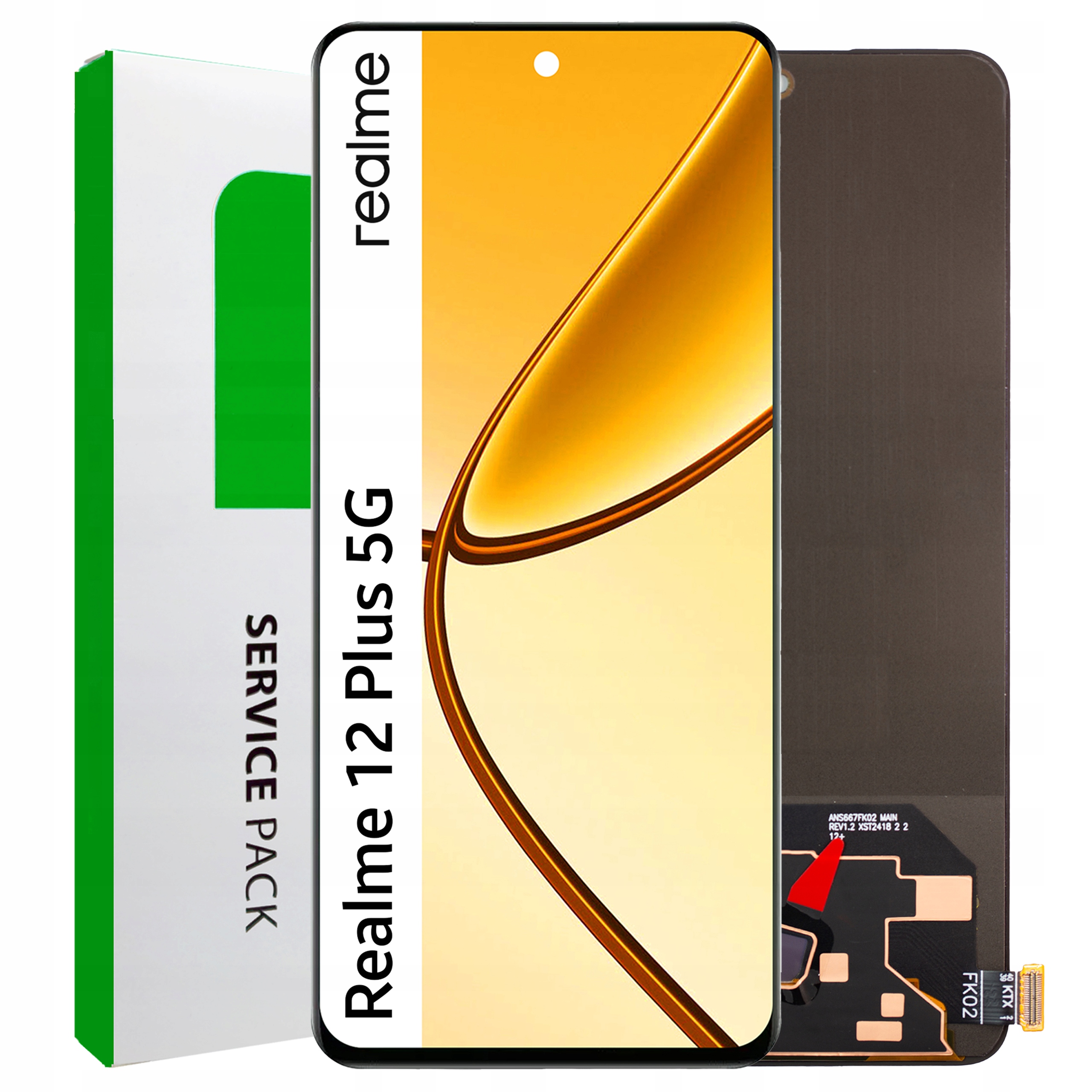 Displej pro Realme 12 Plus LCD displej Originální Zila RMX3867