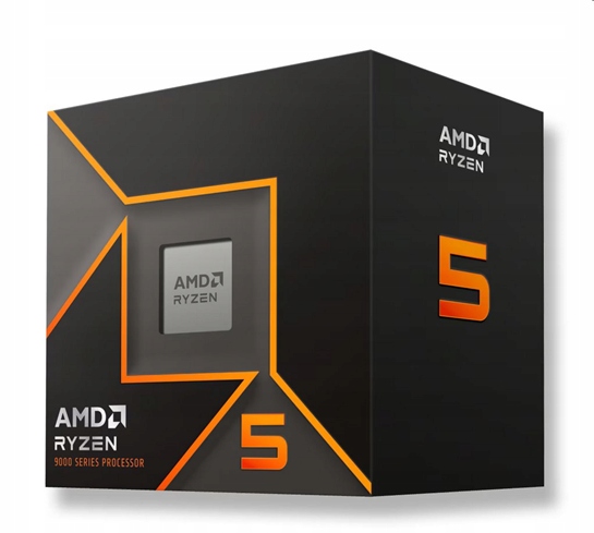 Amd Ryzen 5 9600 (až 5,2GHz 38MB 65W AM5) Box chladič 100…