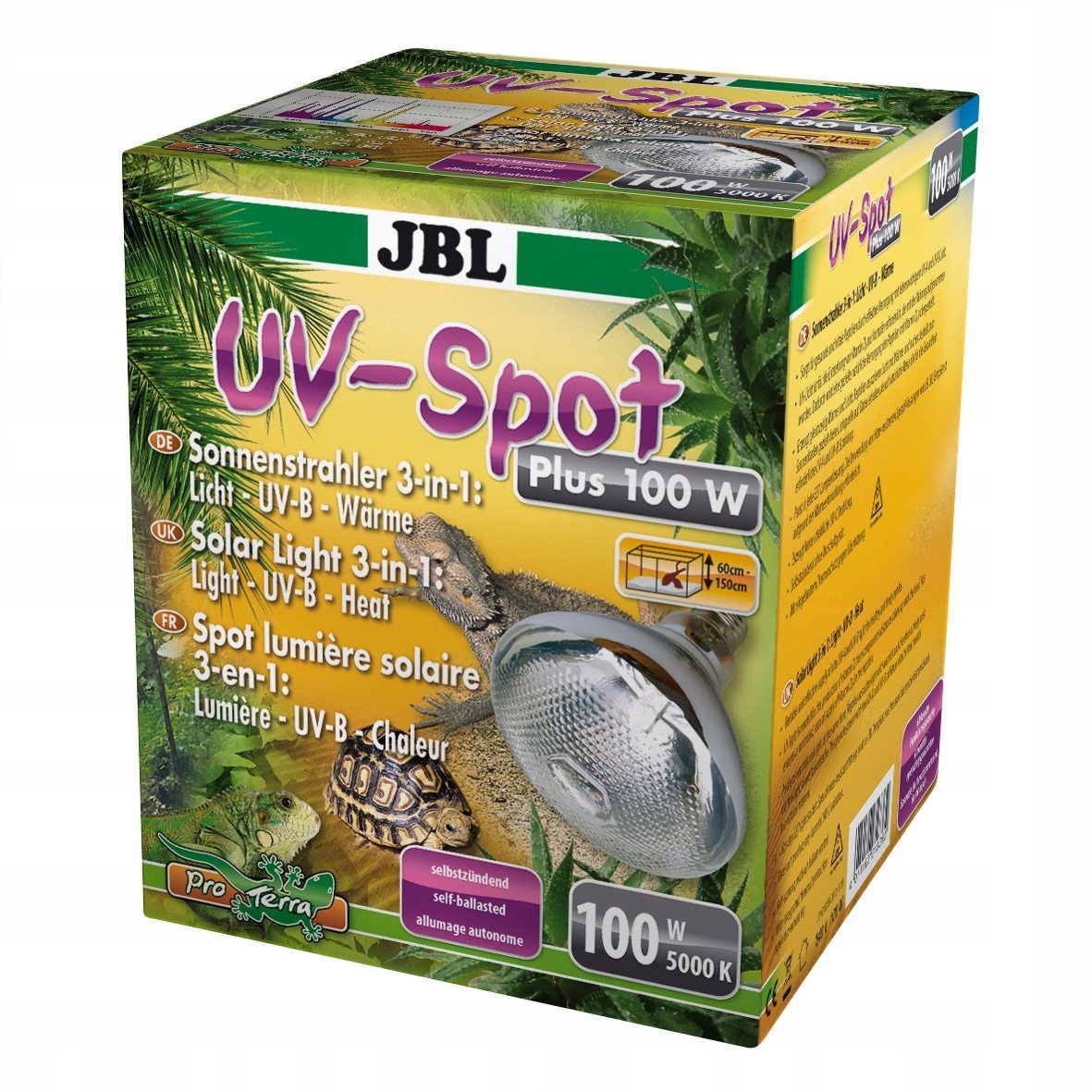 Levně Jbl Solar Uv Spot plus reflektor Uv s spektrem