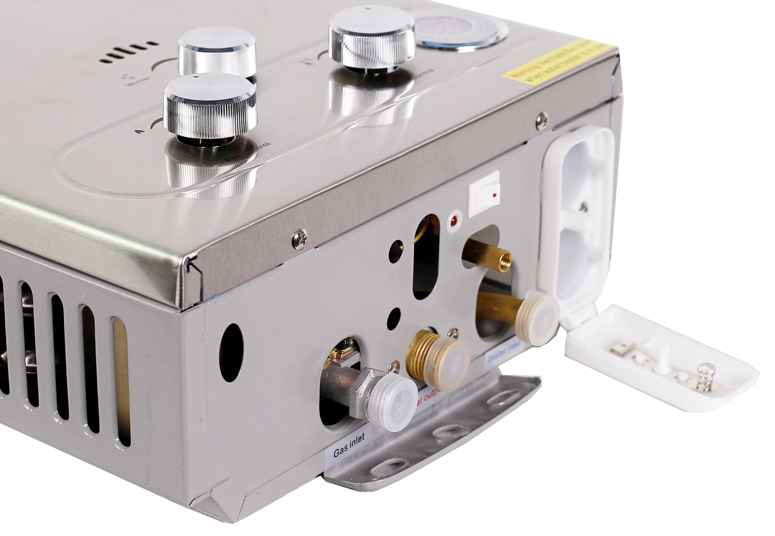 OUTLET BOJLER GAZOWY PODGRZEWACZ PRZEPŁYWOWY WODY LPG 18L Typ przepływowy