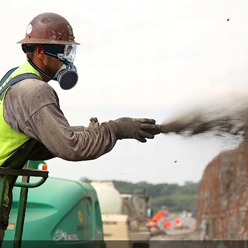 MASKA ODDECHOWA, MASKI PRZECIWPYŁOWE Z FILTREM DO MALOWANIA, ROZPYLANIA Model Maska Ochrona Przed Kurzem