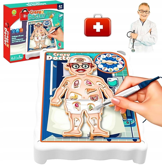 SZALONY DOKTOR GRA OPERACJA LEKARZ RODZINNA ZRĘCZNOŚCIOWA
