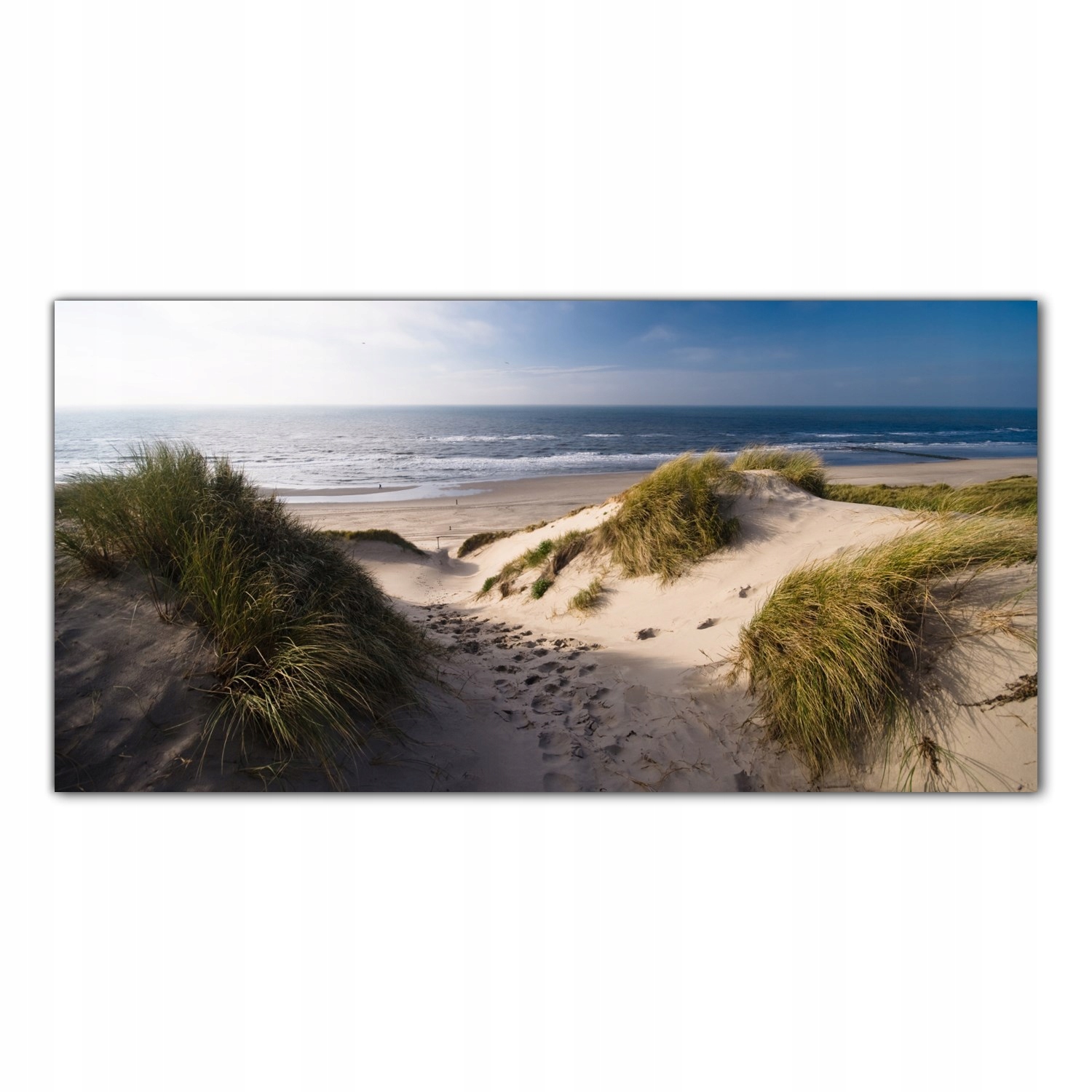 

Hartowany Obraz Szklany Wydmy Ocean Plaża 100x50