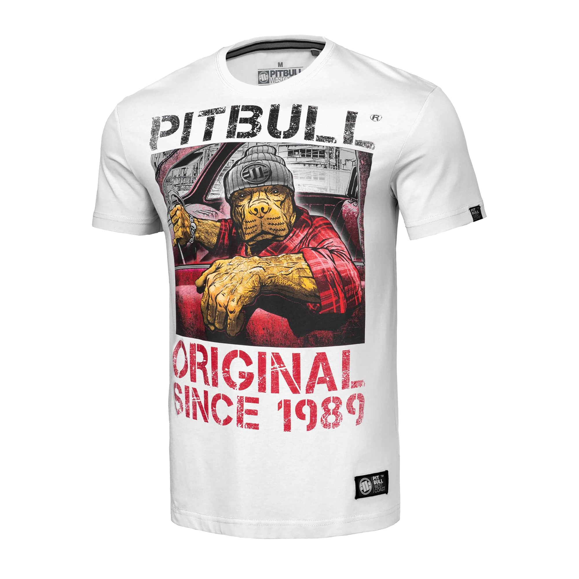 Koszulka męska Pitbull West Coast Drive white XL