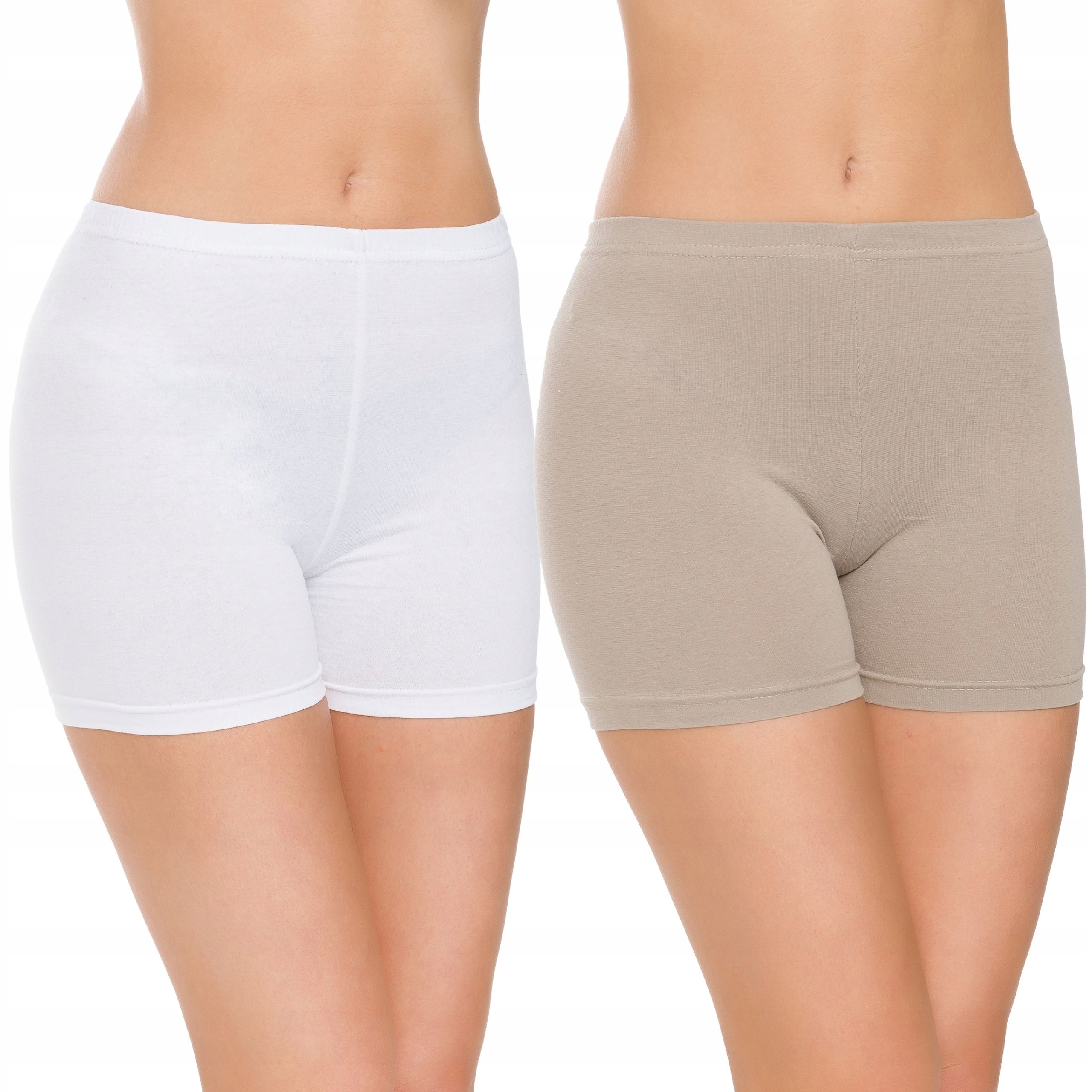 

Dwupak Damskich Bawełnianych Szortów Legginsy 3XL