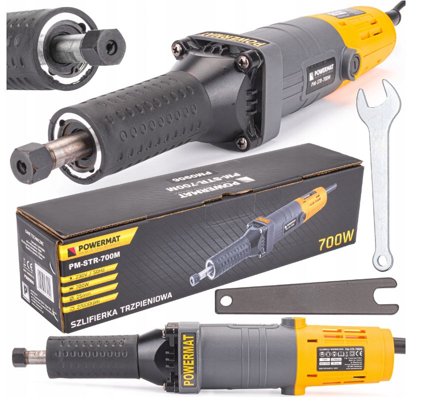 

Szlifierka Prosta Trzpieniowa Palcowa 6mm Powermat