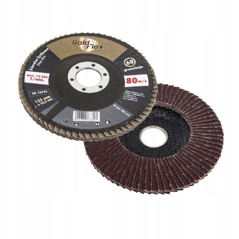 

Tarcza Ścierna Listkowa Lamelkowa 125MM 120gr
