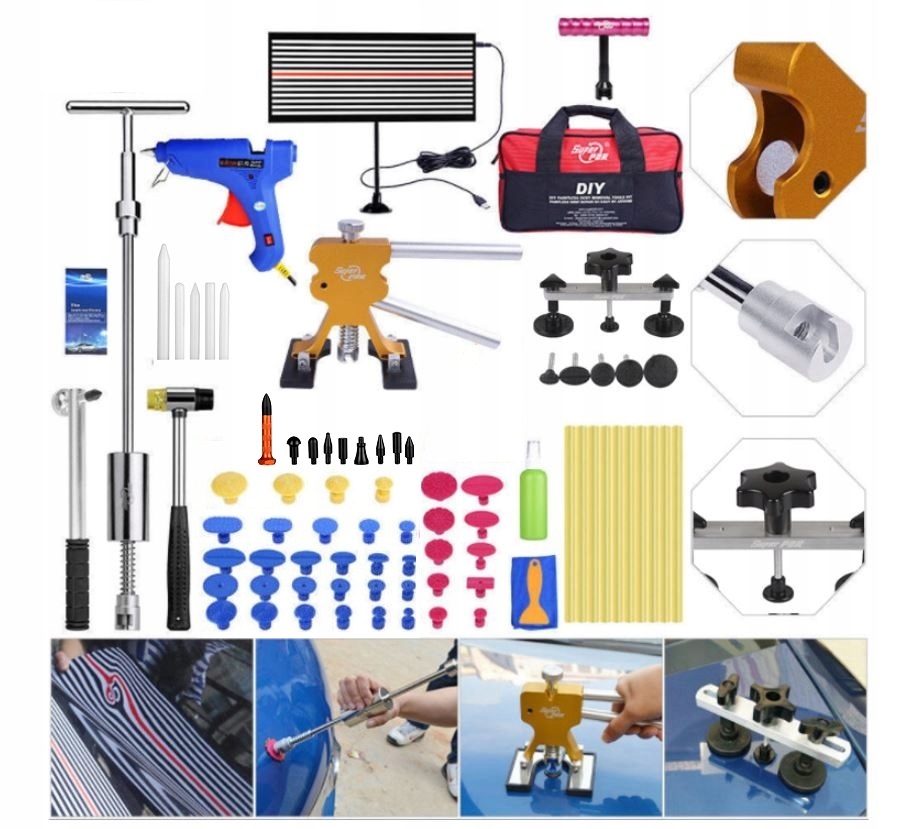 Nástroje Pdr Sada Na Odstránenie Vyťahovania Záhybov