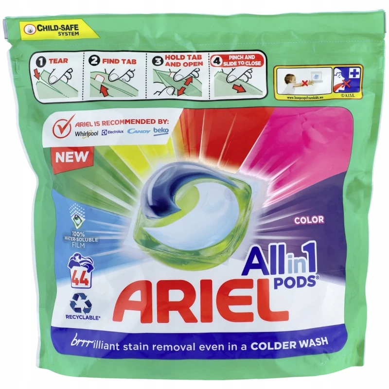 Levně Ariel Allin1 Kapsle na praní Barva 44ks