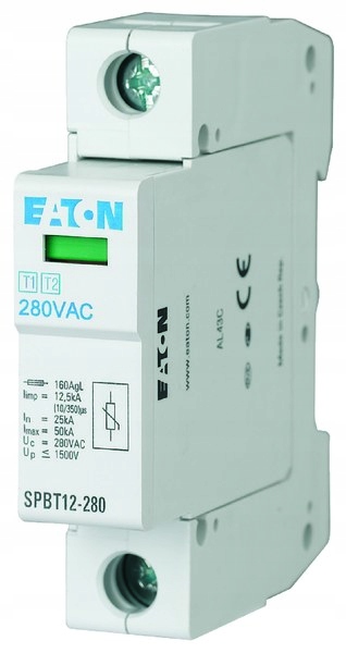 Omezovač přepětí typ 1+2 (třída B+c) SPBT12-280/1