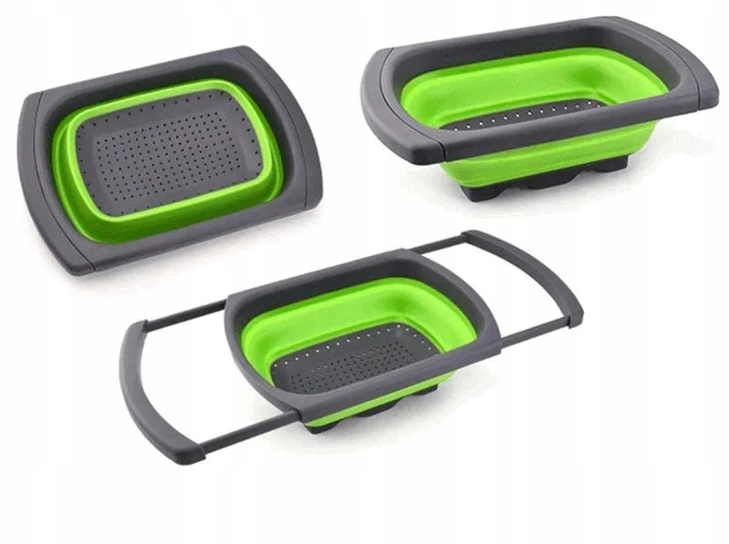 ROZKŁADANY DURSZLAK, CEDZAK SILIKONOWY DO ZLEWU 022/0192 Marka bez marki