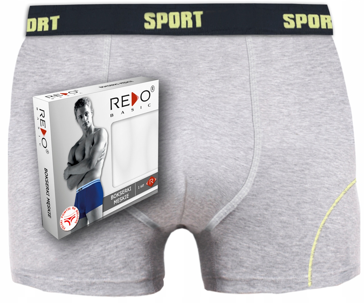 

Szorty męskie Redo bokserki majtki Be 478 sza XL