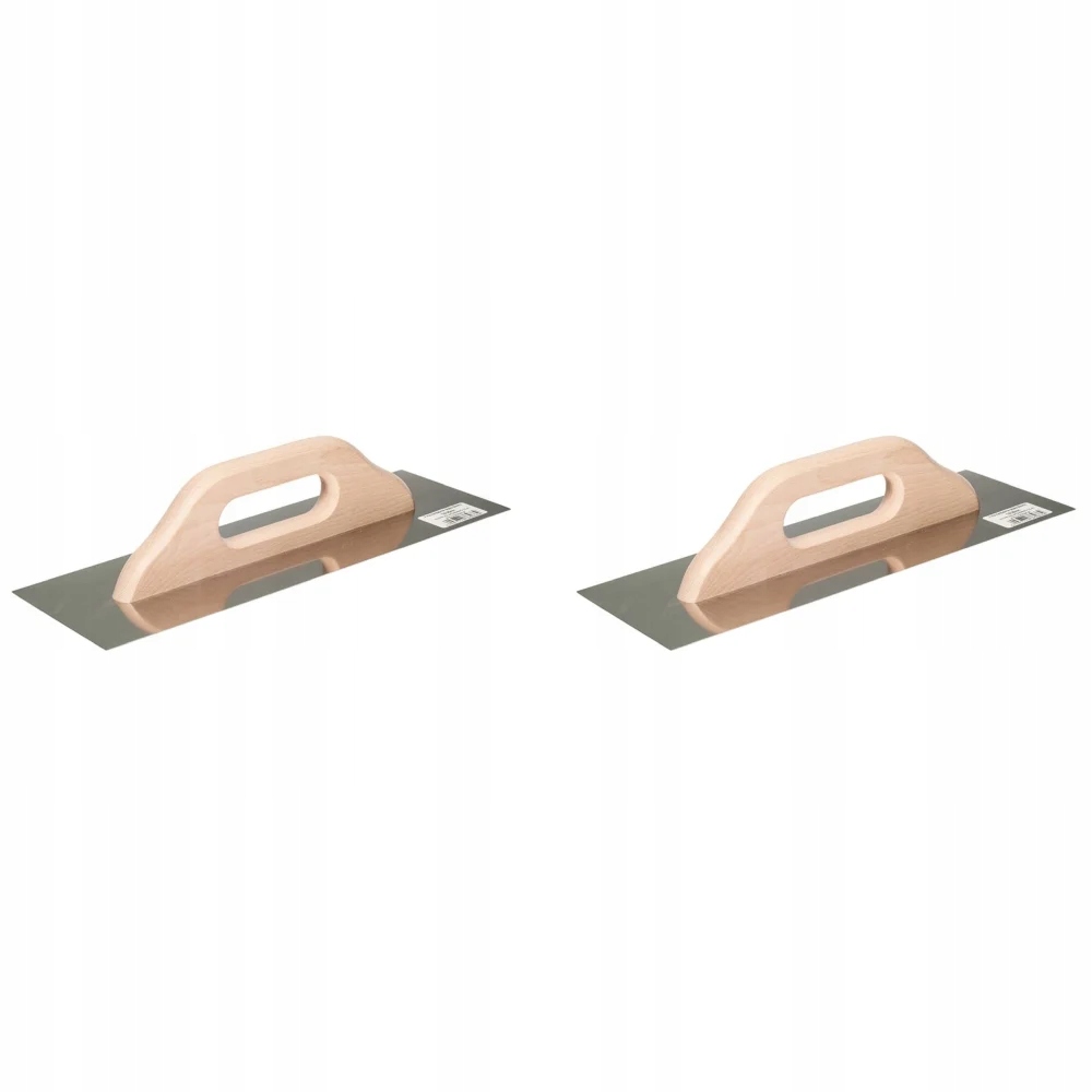 2x Paca nerezová dřevěná rukojeť 130 x 680 mm odolná a trvanlivá
