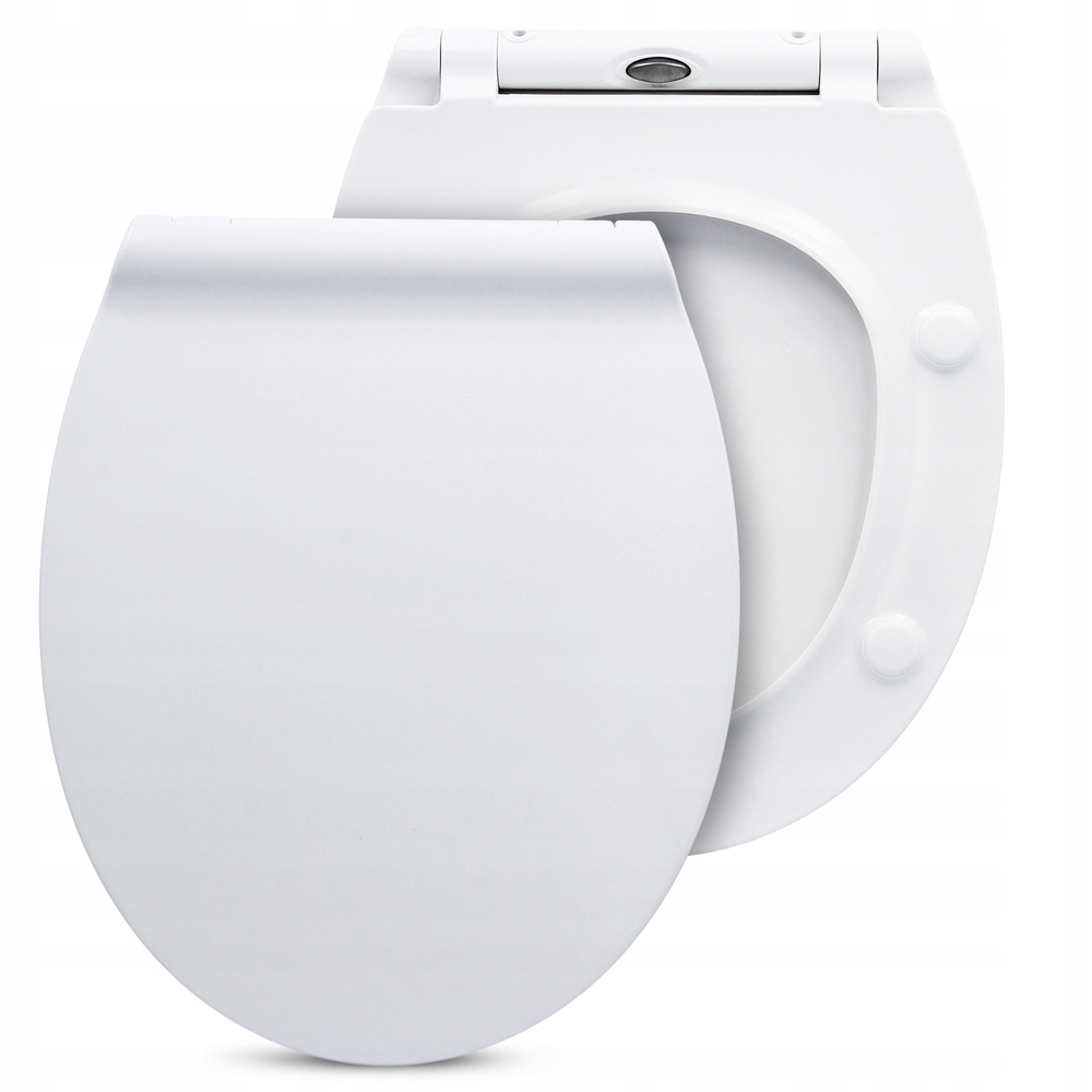 Sedací klapka Hydroland s pozvolným sklápěním, bílá, D1