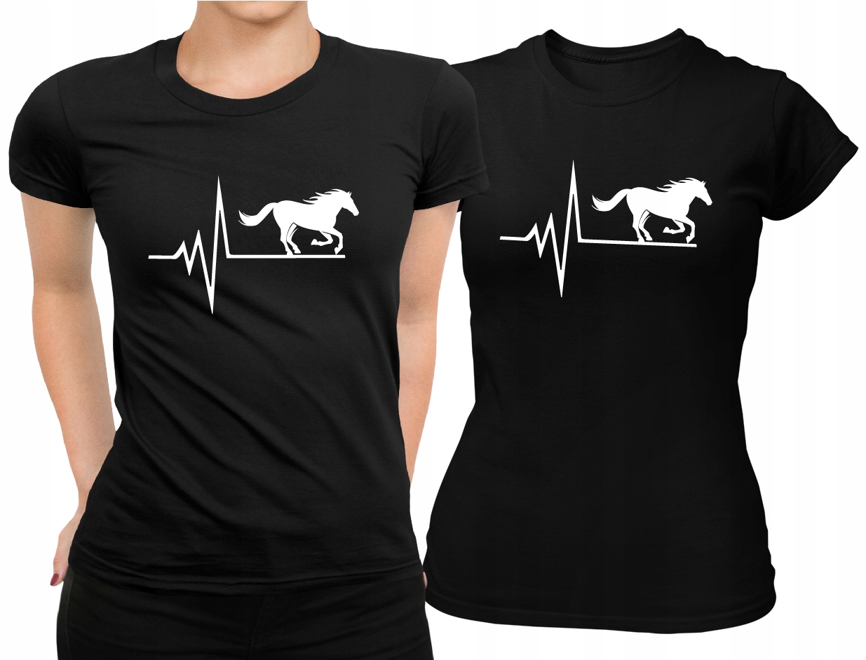 

T-shirt koszulka damska Koń Linia Życia Hobby S