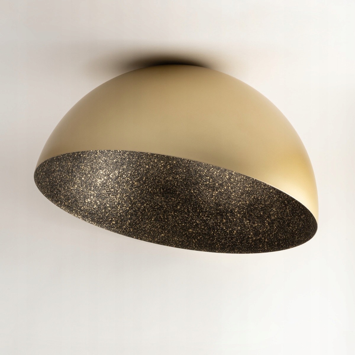 Stropné Svietidlo Sigma Lighting Sfera 70 zlatá čierna kompozitná E27 70 cm