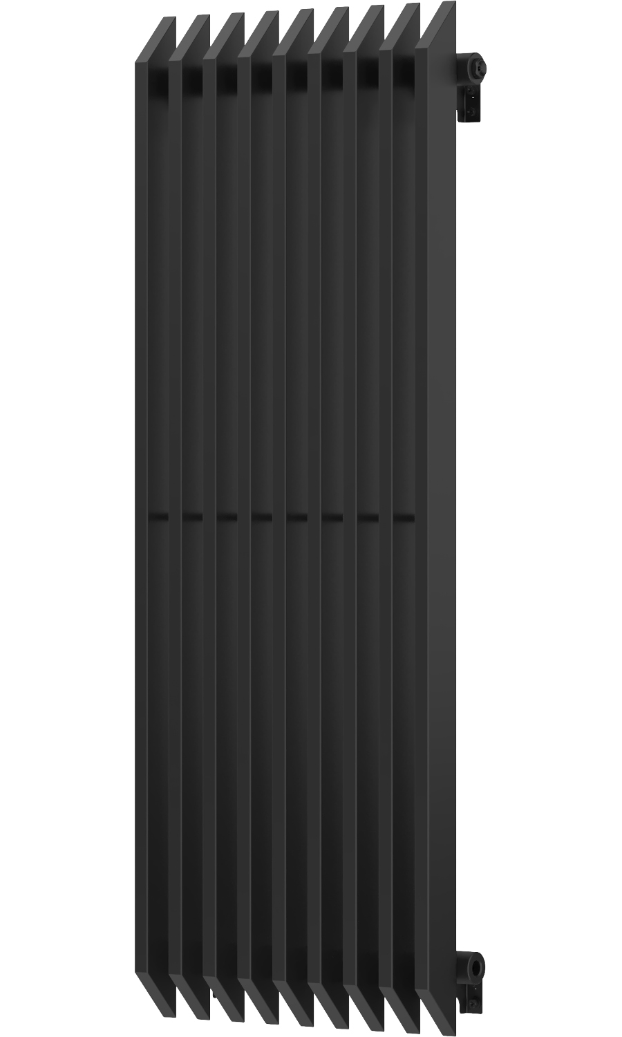 Grzejnik dekoracyjny pionowy czarny Mexen Aurora 1200x450 łazienkowy wodny