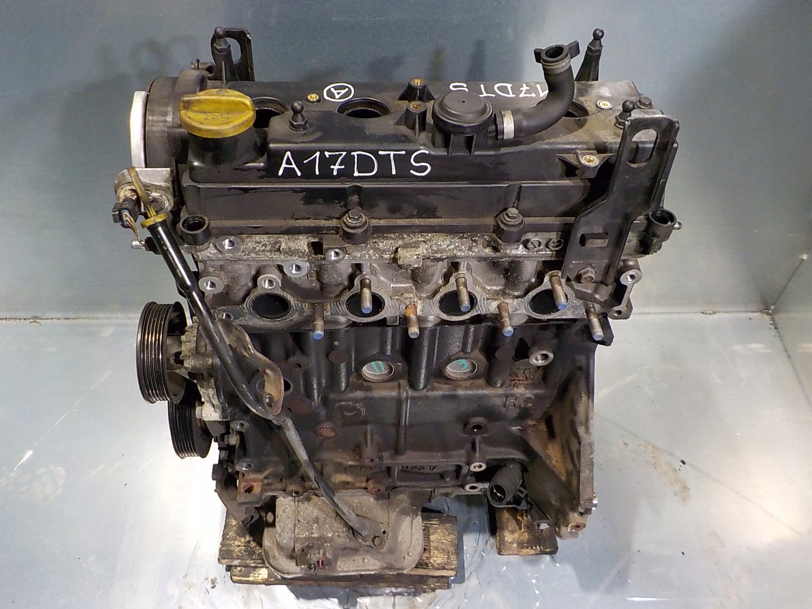 OPEL ASTRA J MOKKA MERIVA B engine 1.7 CDTI A17DTS PRZEBIEG 132 TYS
