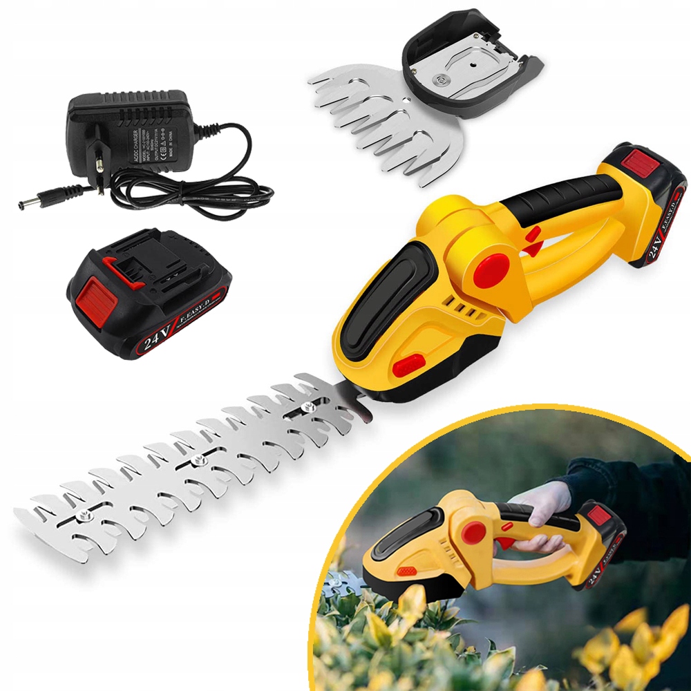 Elektryczne Nożyce Ogrodowe Do Żywopłotu Ręczne Nożyce Do Trawy I Trawnika