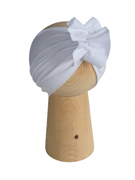 

Opaska Turban Półturban Biała 36-39cm