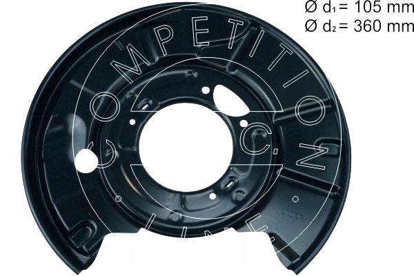 OSŁONA TARCZY HAMULCOWEJ AIC Producent części AIC