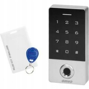 Orno Dotykový Kódový Zámok, Čítačka Odtlačkov PRSTOV.IP68