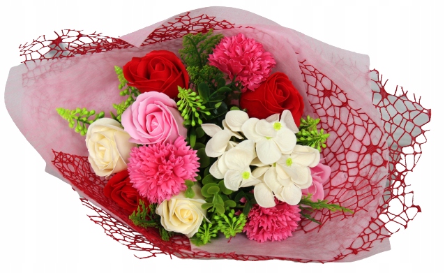 

Bukiet Kwiaty Mydlane Dzień Kobiet