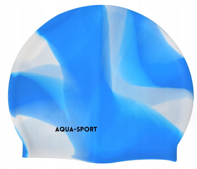 Czepek Pływacki Silikonowy Na Basen Do Pływania Aqua-sport