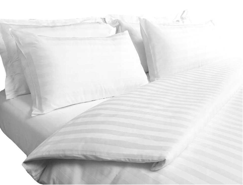 Posteľná Bielizeň Hotelová damašková 220x240 cm 50x70 2 ks zips 2 Centimetre