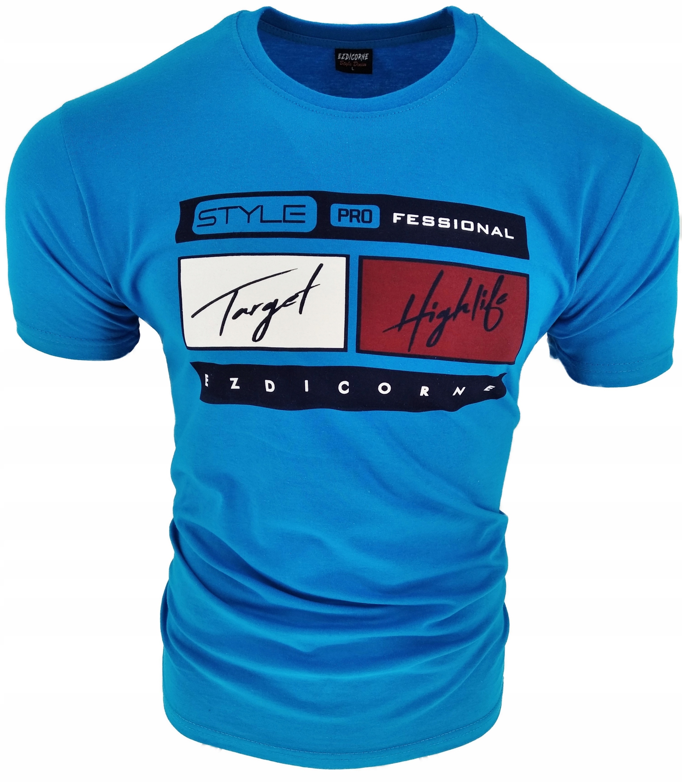 

Koszulka Męska T-shirt Męski Stylepro Th Blue XXL