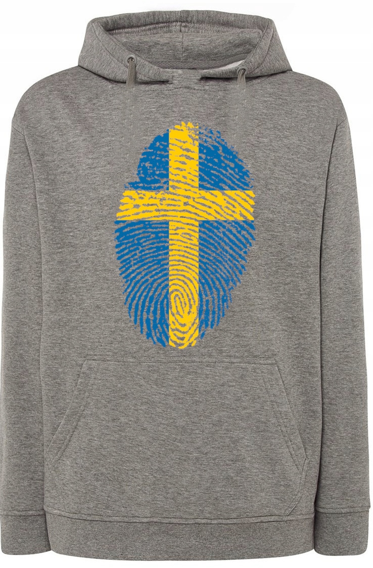Švédsko Vlajka Otisk Pánská Mikina vel. 4XL