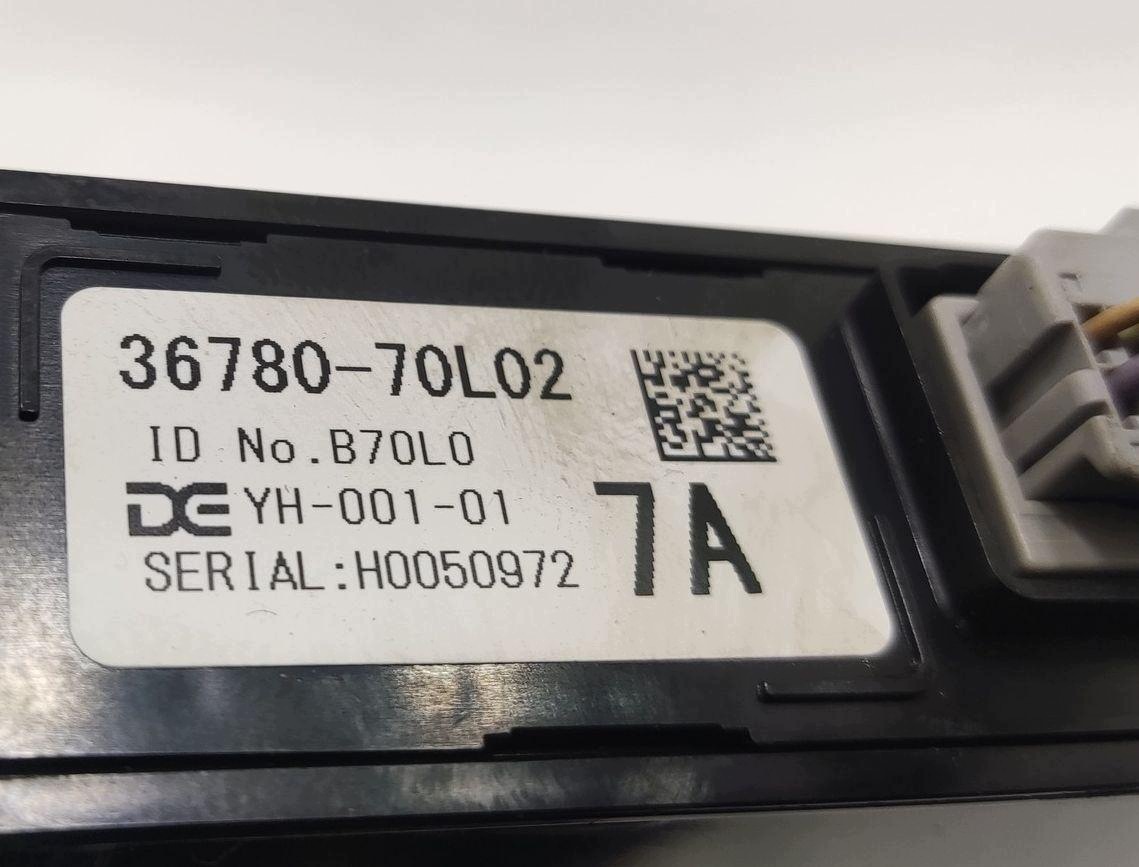 module control unit BCM SUZUKI SWIFT IV MK7 2010-2017 36780-70L02