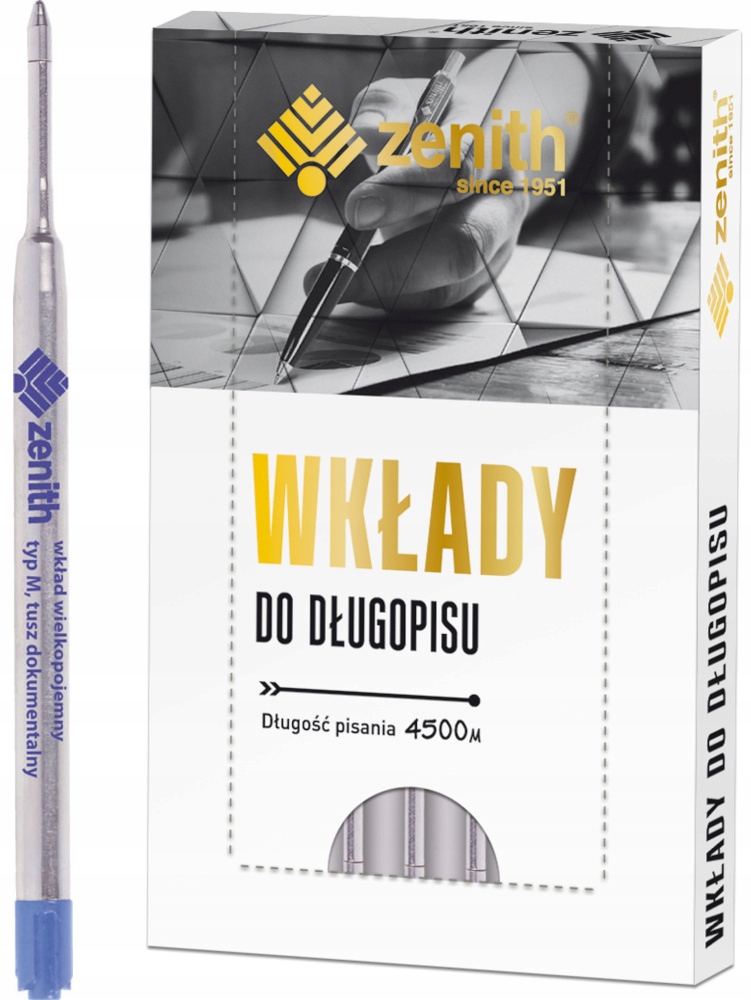 

Zenith Wkład Do Długopisu Metalowy niebieski 1szt.