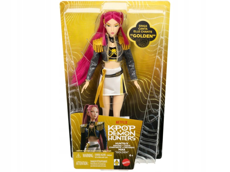 Mattel KPop Demon Hunters Mira Śpiewająca lalka JRN41