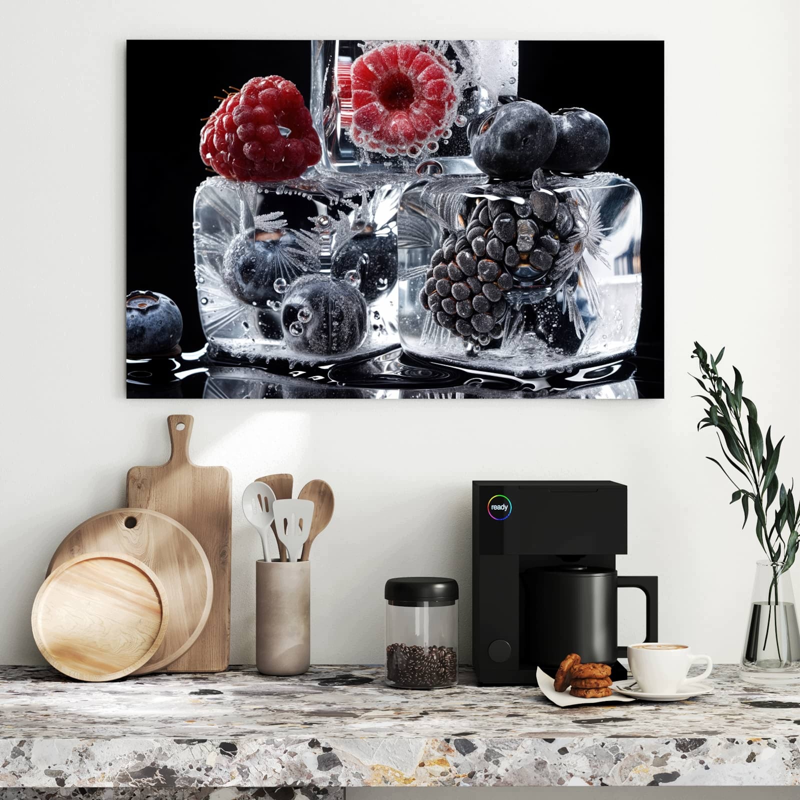 Magnetická tabule Mražené Ovoce 90 × 60 cm