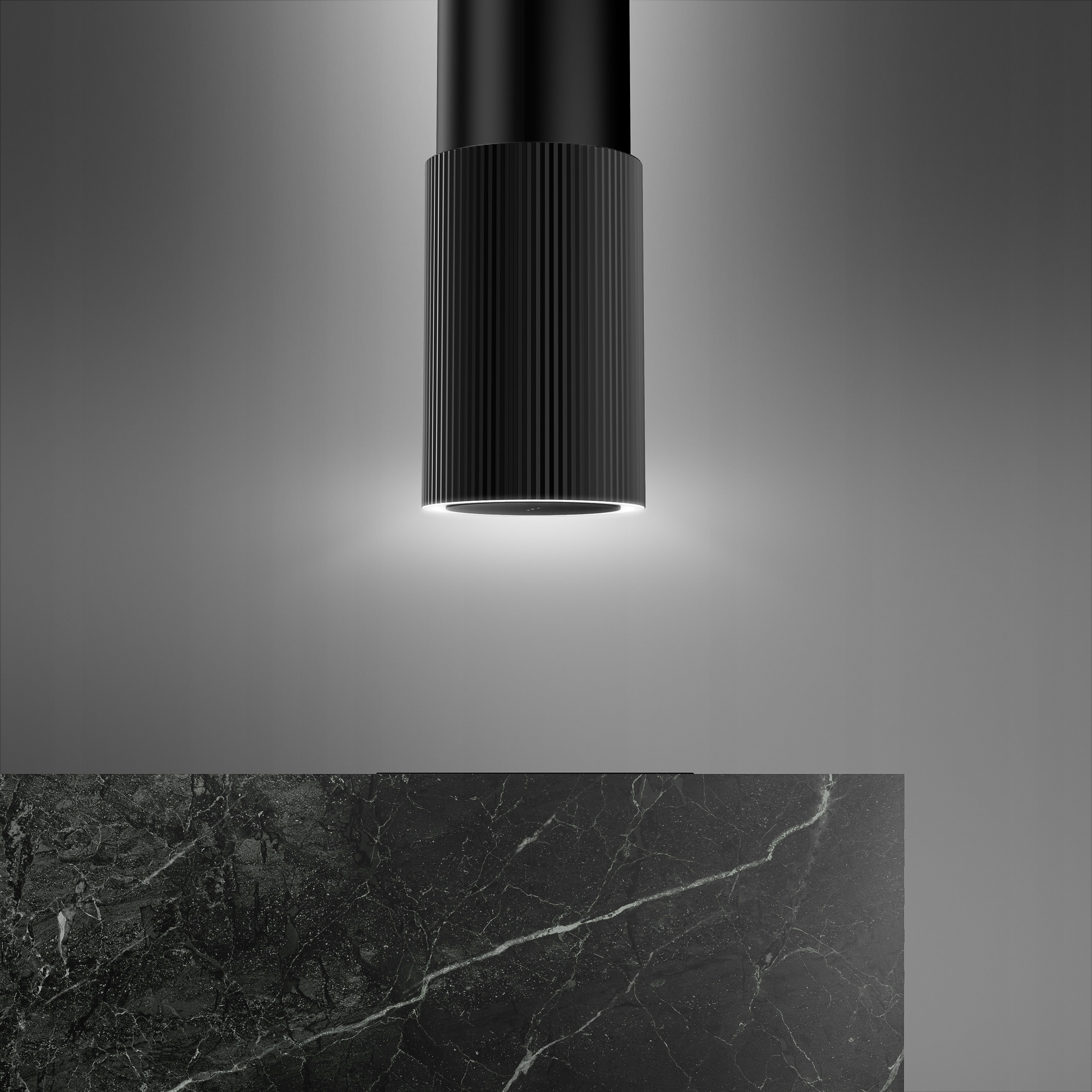 OKAP WYSPOWY CIARKO DESIGN MONOGRAM W CZARNY Model Monogram bk