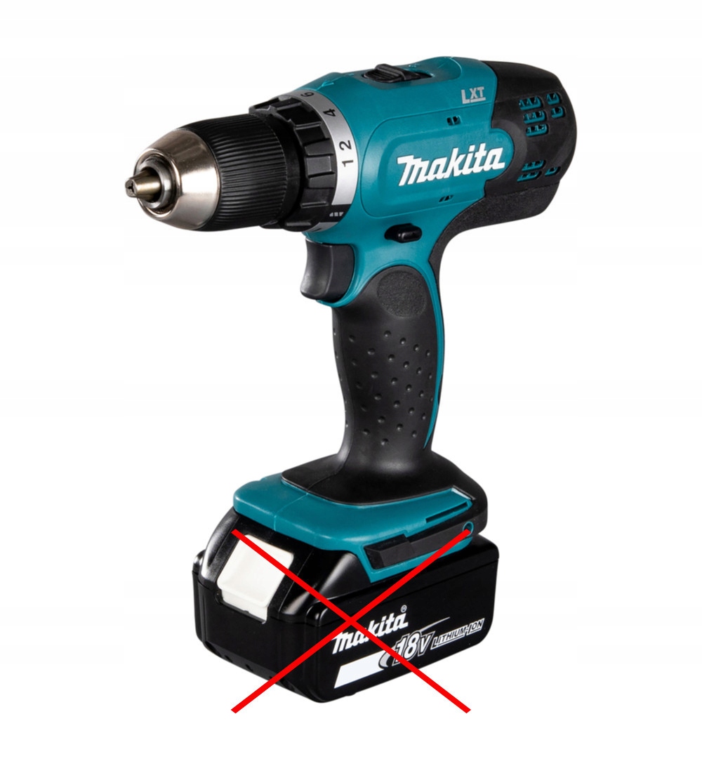 Aku Vrtačka Dvourychlostní 18V 0-1300 ot-min Fi13mm Bez Aku Makita DDF4