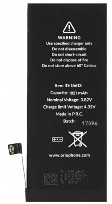 

Bateria do Apple iPhone Se (2020) 1821 mAh Li-Ion
