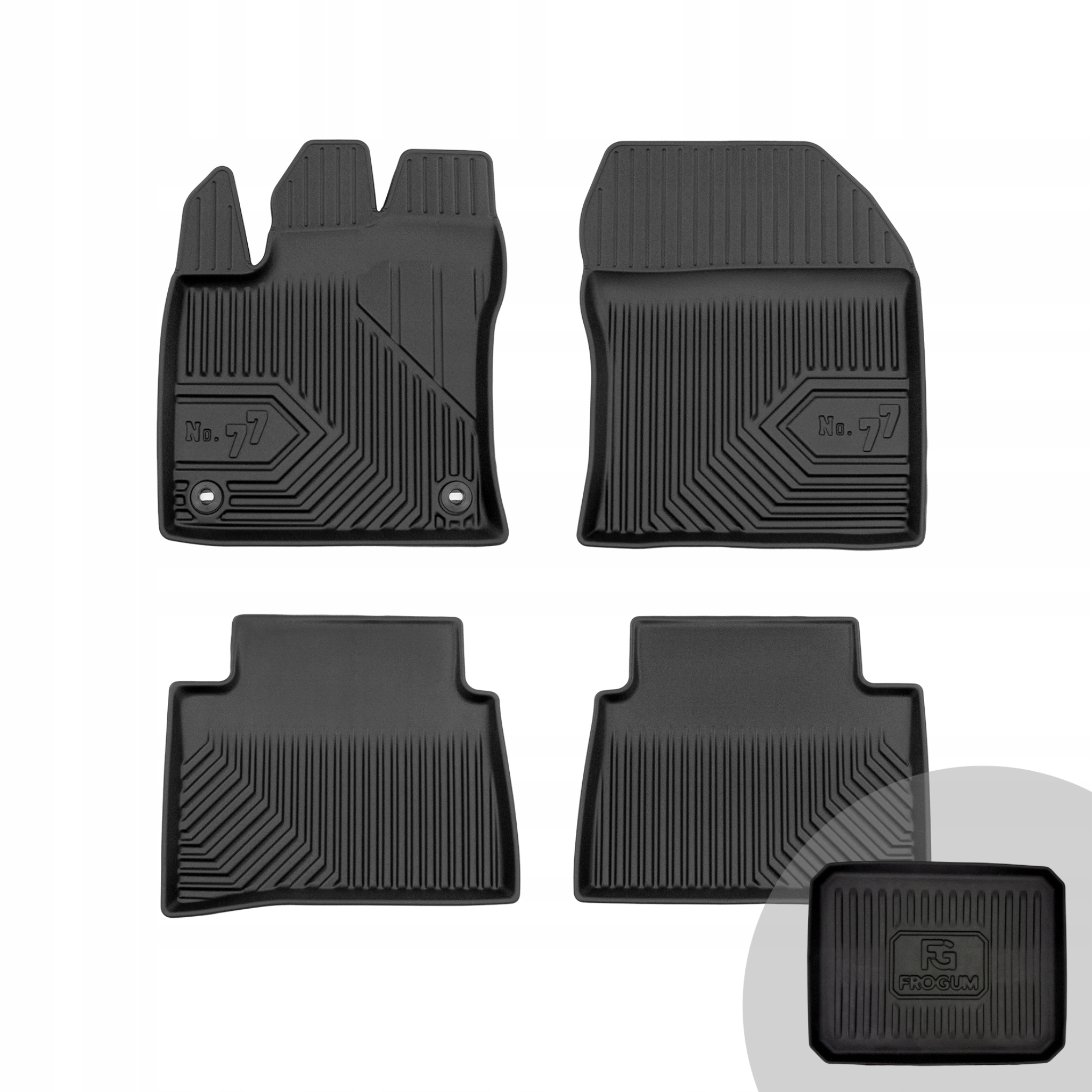 Frogum Koberce do auta pro Toyota Prius IV 2015-2023