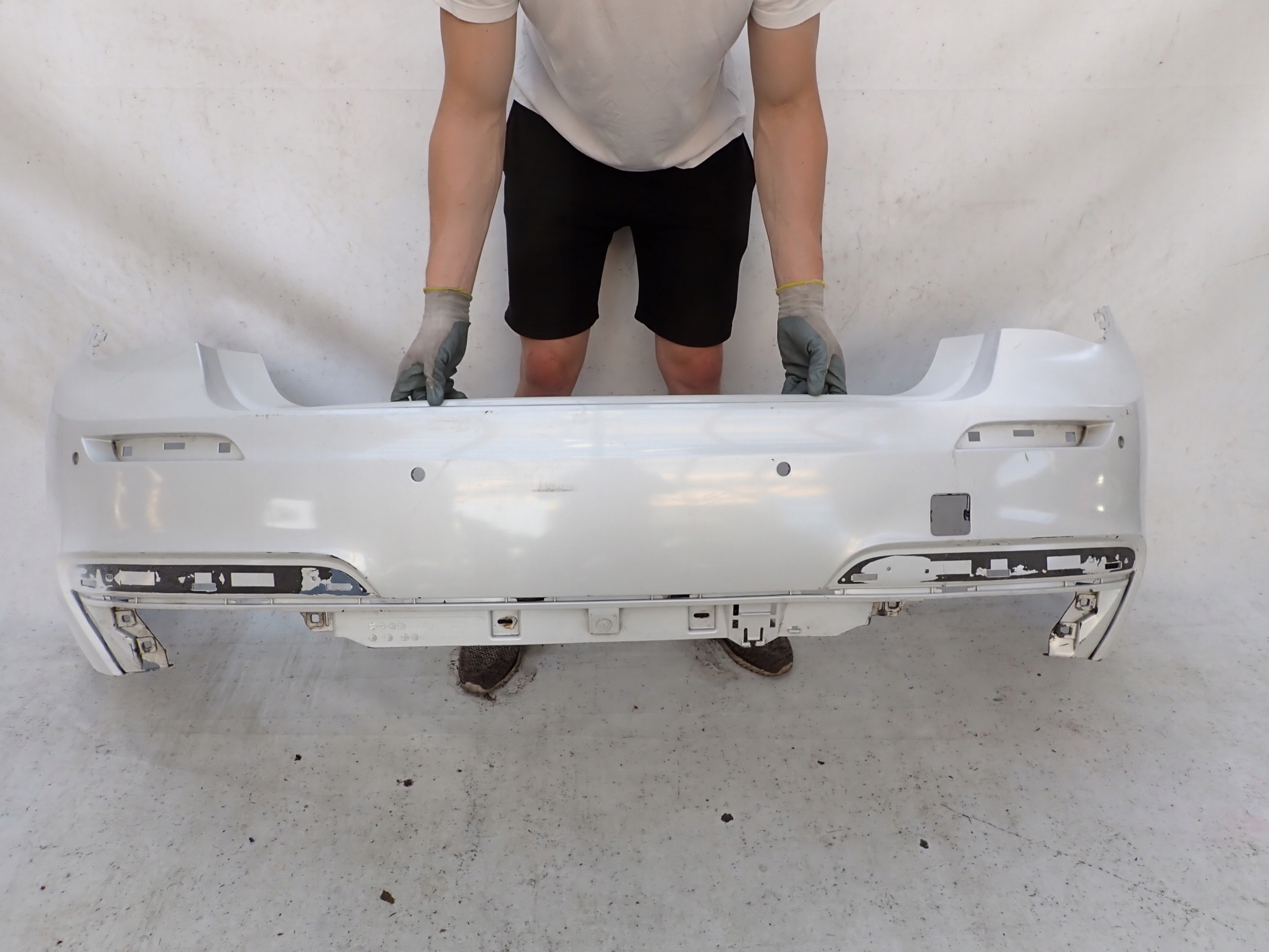 BMW 7 F01 m-packet 08- bumper rear part rear PDC